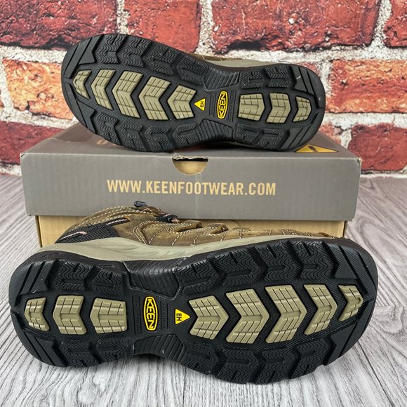 KEEN Utility Women's Flint 2 Mid Soft Toe Waterproof Work Boots - Picture 3 of 8